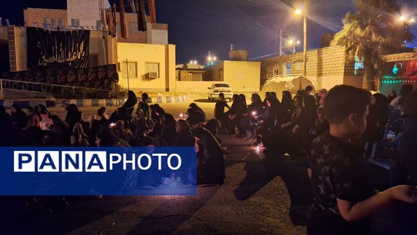 مراسم شام غریبان در شهرستان لنده