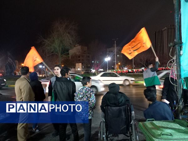 موکب هیات معلولین متوسل به حضرت رقیه (س) درجشن نیمه شعبان 