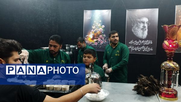 برپایی موکب شهدای مقاومت در شهرستان خلیل‌آباد 
