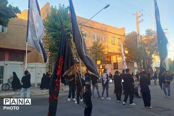 همدلی مردم زرقان در عاشورای حسینی
