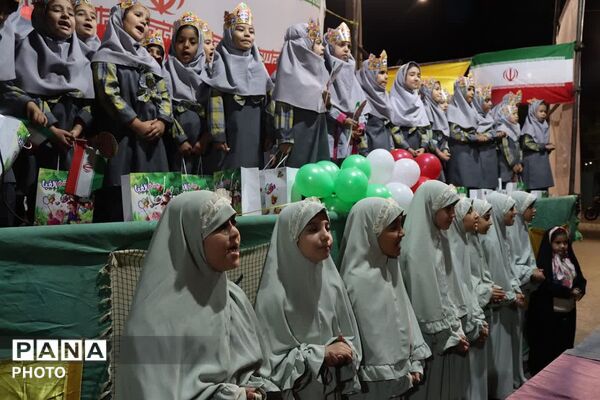 جشن الفبا و ایستادگی در تجمعات شبانه مردمی قلعه نو