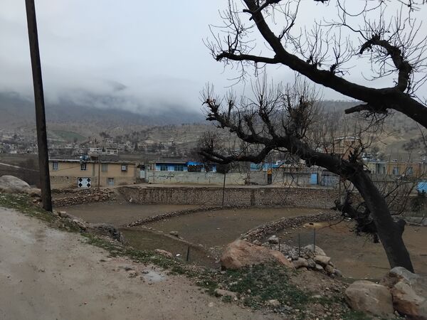 چشم‌انداز میانکوه در باران