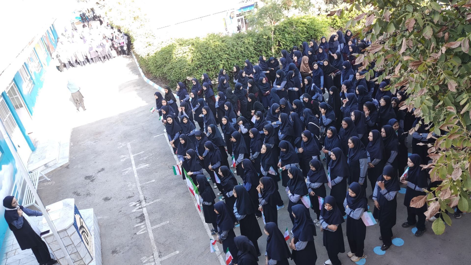 آغاز سال تحصیلی در مدرسه امام حسین (ع) نیشابور 