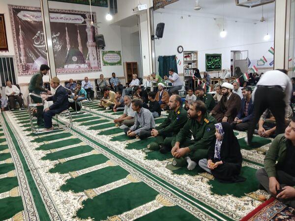 یادواره شهدای شهرستان خلیل‌آباد در مسجد نبی 