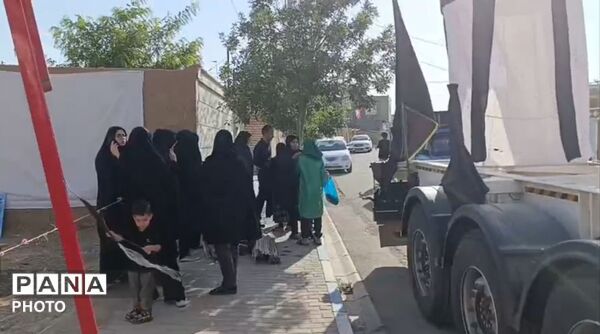 کاروان خودرویی خیمه گاه آل عبا در عزای سیدالشهدا(ع)
