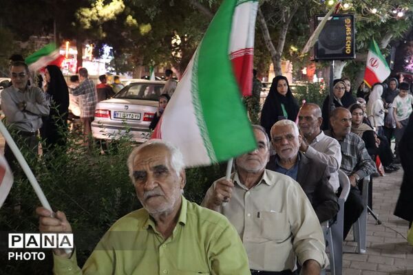 جشن عید غدیر در فلکه حافظ 