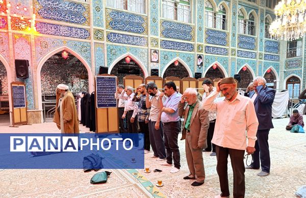 برگزاری مراسم استغاثه به امام زمان (عج) در نیشابور