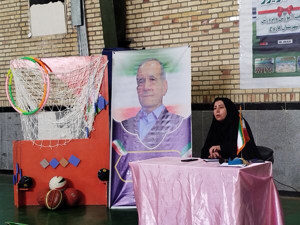 اعزام کاروان تجهیزات ورزشی - بهداشتی مهر بانشاط به مدارس فاروج 