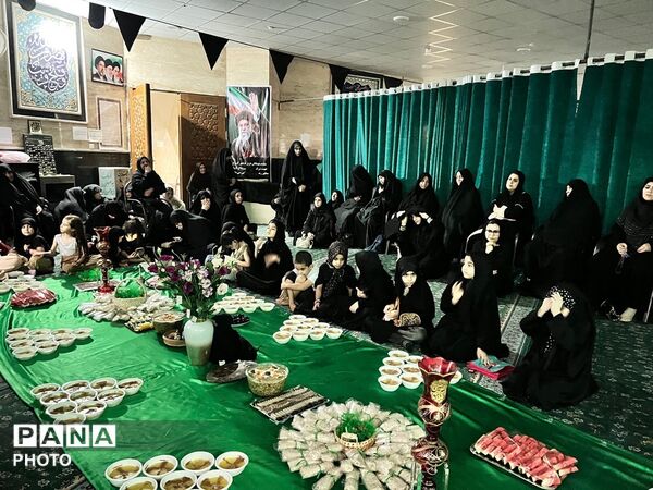 سفره حضرت رقیه(س) در مسجد امام حسن مجتبی(ع)