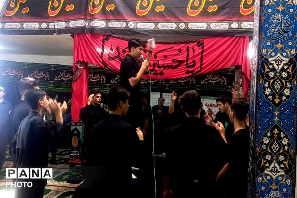 عشق حسینی در مدارس اسلام آباد غرب 