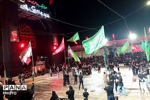 صبح و شب تاسوعا؛ تجلی شور حسینی در حسینیه بزرگ جاجرم