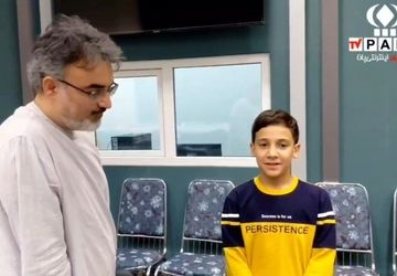 مصاحبه دانش‌آموز خبرنگار ناحیه دو یزد با نویسنده کتاب خیابان الزهرا