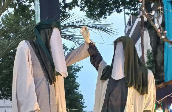 جشن دو کیلومتری عید غدیر در آمل