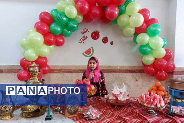 جشن یلدا در مدرسه شهید اسماعیلی عقدا پردیس