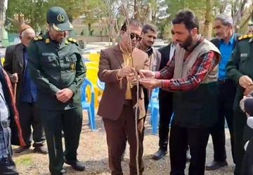 کاشت ۷۰ اصله نهال به مناسبت هفته منابع طبیعی در خلیل آباد