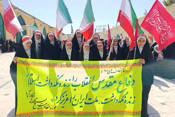 رزمایش جان‌فدایان در قادرآباد