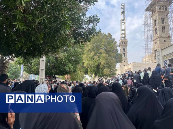 تشییع شهید مدافع امنیت در بندرعباس