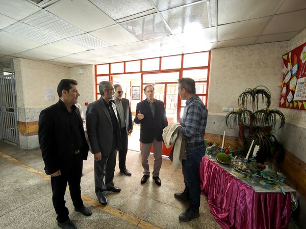 بازدید مدیرکل آموزش و پرورش استان کرمانشاه از مراکز اسکان نوروزی