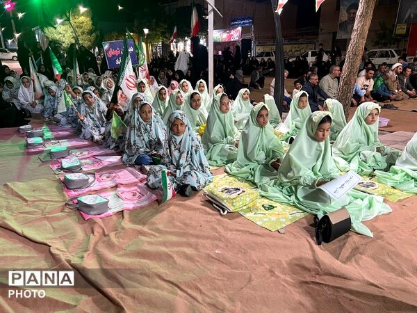 شکوفایی درحریمِ عشق؛ جشنِ فرشته‌ها در میدانِ نجفیه زاوه