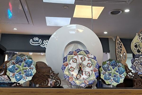 بازدید از نمایشگاه صنایع دستی 