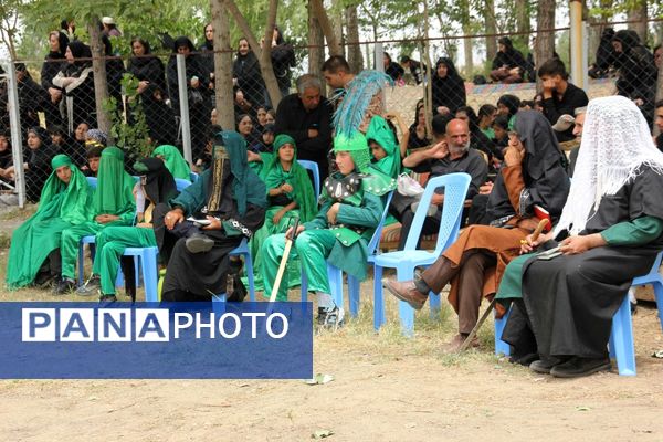 عزاداری مردم سلماس در سومین روز شهادت امام حسین (ع)