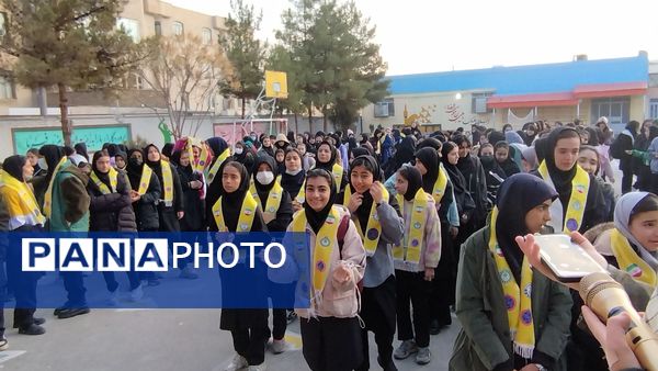 افتتاحیه طرح مدام در دبیرستان صفورا ۲