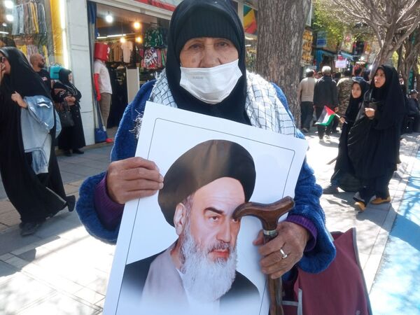 حضور پرشور مشهدی‌ها در راهپیمایی روز قدس؛ فریاد حمایت از فلسطین