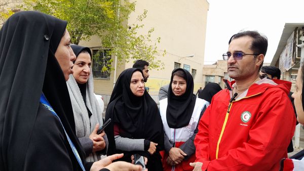 پویش مشق همدلی در ناحیه هفت مشهد 