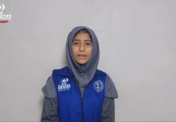 شکوه حضور دانش‌آموزان گلستانی در راهپیمایی روز ۱۳ آبان