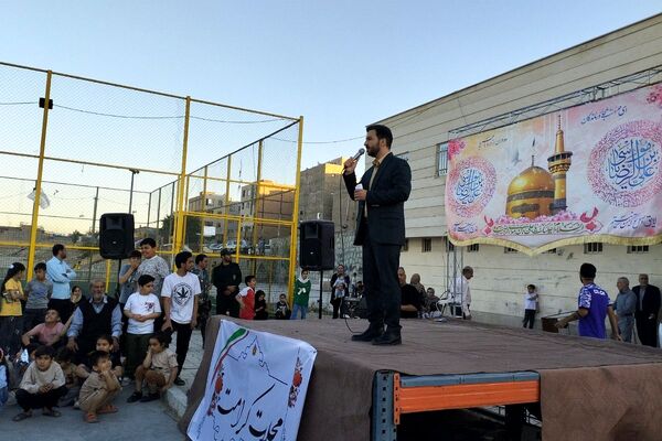 جشن ولادت امام رضا(ع) در بهارستان دو