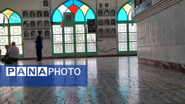 حال و هوای گلزار شهدای امامزاده ابراهیم(ع) قم