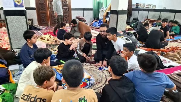 اعتکاف، نوری در قلب نوجوانان