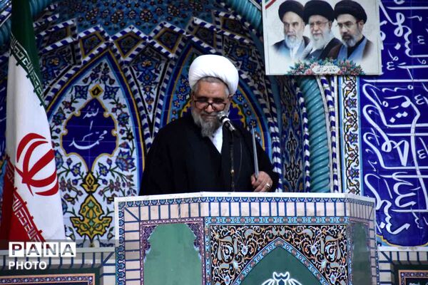 نماز جمعه عبادی سیاسی در مسجد جامع آشخانه