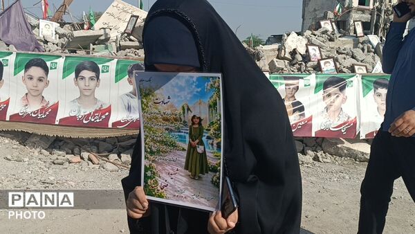 زنگ مهر و مقاومت در میناب با یاد شهدای «شجره طیبه» 