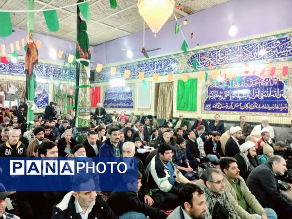 حضور مردم شیعه و سنی تربت‌ جام در جشن ولادت امام حسین (ع)