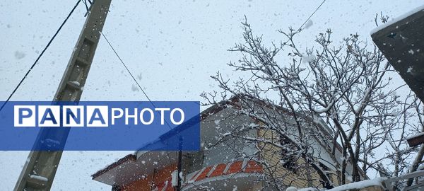 برف پاییزی در کوهرنگ