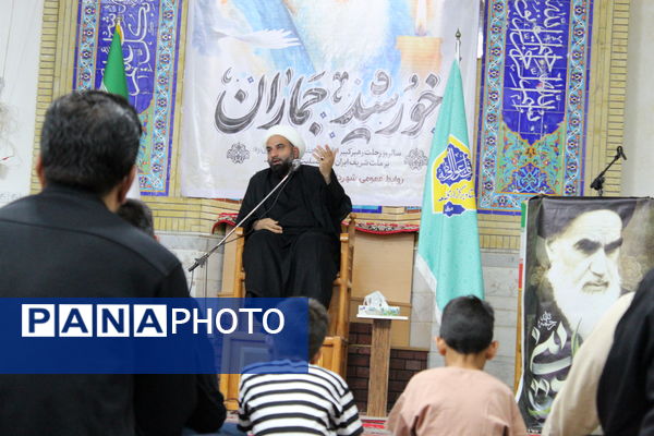 برگزاری مراسم گرامیداشت سالگرد ارتحال امام خمینی (ره) در شهر درق