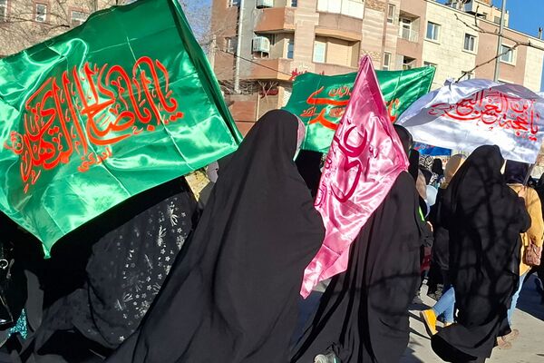 خوشحالی و شادی‌پیمایی در جشن تولد امام مهربان