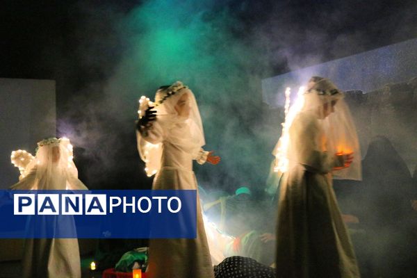 اجرای نمایش آیینی سرگذشت در مشهد