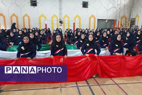 آیین افتتاحیه استانی مسابقات ورزشی درون مدرسه‌ای 