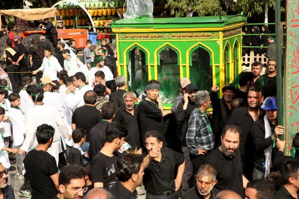 شور عزاداری عاشورای حسینی در قم