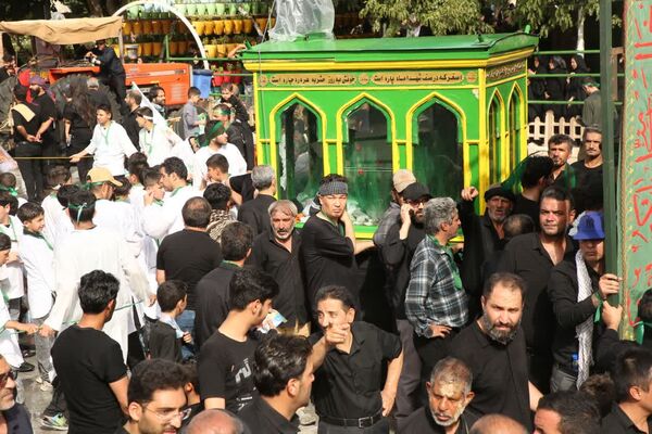 شور عزاداری عاشورای حسینی در قم