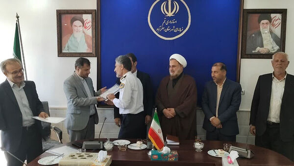 تقدیر امام جمعه جعفرآباد قم از خدمات پلیس