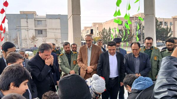 نخستین سالگرد تدفین شهید گمنام در مسجد ولیعصر(عج) نظرآباد