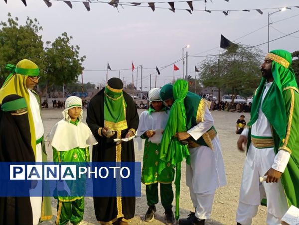 مراسم تعزیه‌‌‌خوانی دو طفلان زینب