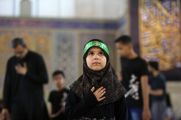 عزاداری شهادت دختر سه ساله امام حسین(ع) در قم