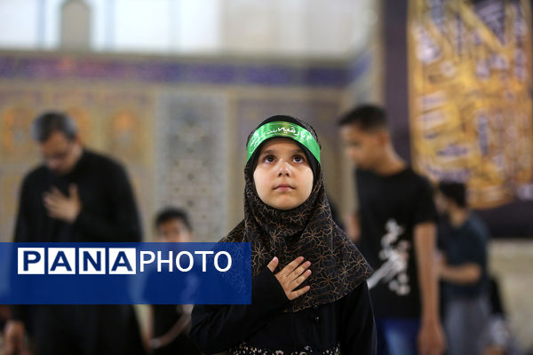 عزاداری شهادت دختر سه ساله امام حسین(ع) در قم
