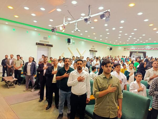 مراسم ارتقاء کمربند سبک پرفکت کیوکوشین کاراته در شهرستان کاشمر