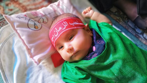  مراسم شیرخوارگان حسینی در شهرستان مارگون