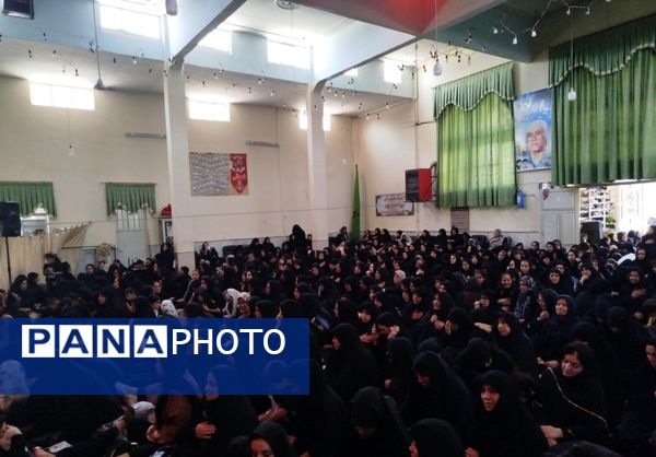 مراسم ظهر تاسوعا حسینی در مسجد شهدای گمنام 